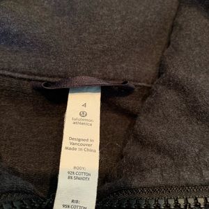 Lululemon Admiral Jacket size 4
